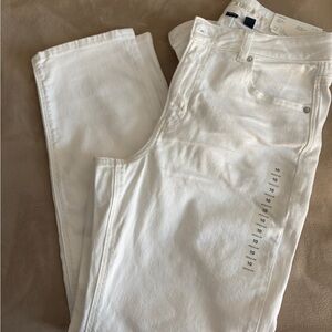 White Women Jeans - Mom Jean